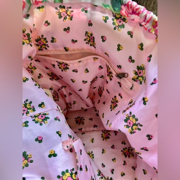 Matilda Jane Carry It All Diaper Bag Backpack Brilliant Daydream Pink Floral - Picture 13 of 14